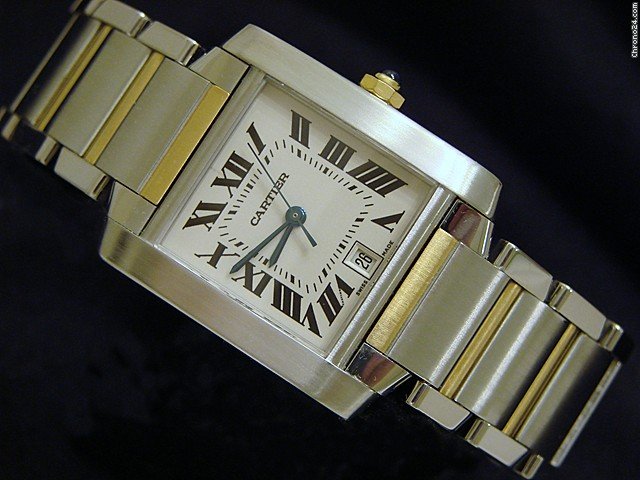 Cartier Tank Francaise Date
