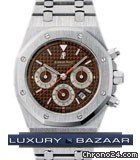 Audemars Piguet Royal Oak Chronograph (SS / Brown-Silver / SS)