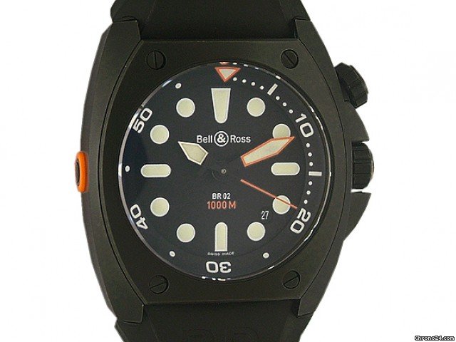 Bell & Ross BR 02 Black 44mm