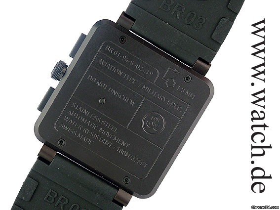 Bell & Ross Black Instrument BR 01-94 Automatic Chronograph 46x46 WATCHES 2