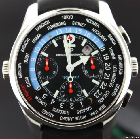 Girard Perregaux world time chrono limited edition 55/100