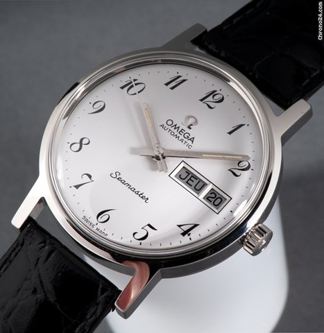 Omega Seamaster DAY DATE, frz. Kalendarium, Revision 2011