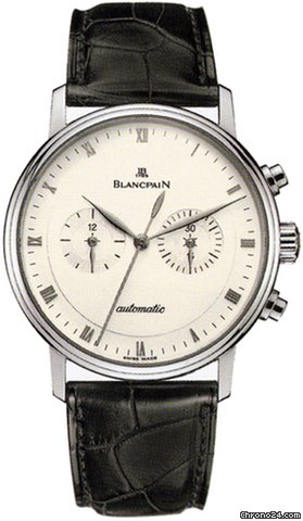 Blancpain Villeret Chronograph NEU incl MWST mit Box + Papieren