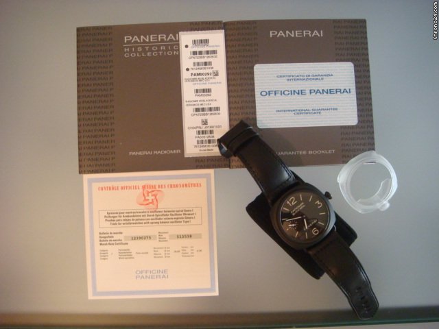 replica Panerai Radiomir  Black Seal Pig Dial 292J Torpedo WATCHES 1 