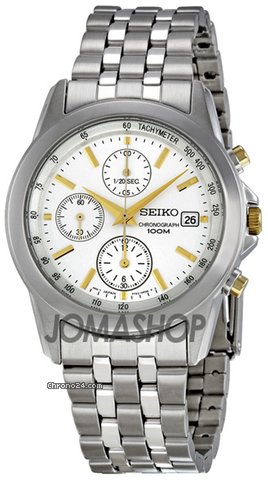 Seiko Stainless Steel Chronograph Mens Watch SNDC11