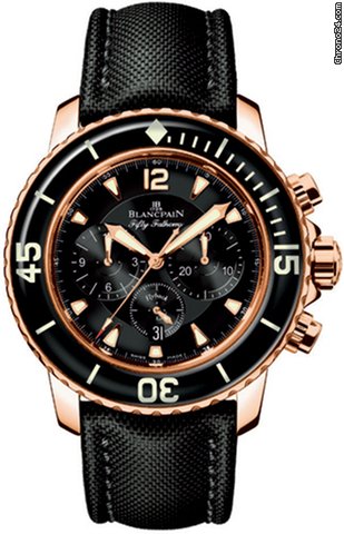 Blancpain Fifty Fathoms Flyback Chronograph NEU incl MWST mit Box + Pa