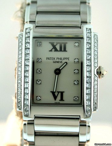 replica Patek Philippe Twenty-4 4910/20G Pre-owned WATCHES 1 