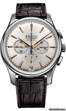 Zenith El Primero Captain Chronograph Stainless Steel