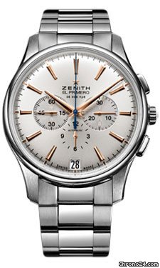 Zenith El Primero Captain Chronograph Stainless Steel
