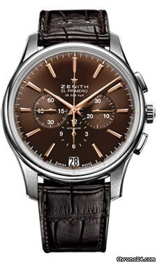 Zenith El Primero Captain Chronograph Stainless Steel