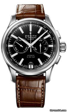 Zenith El Primero Pilot Chronograph Stainless Steel