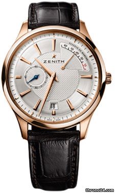 Zenith Elite Captain Power Reserve Rose Gold