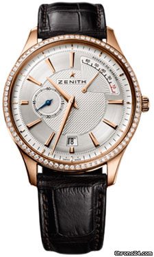 Zenith Elite Captain Power Reserve Rose Gold
