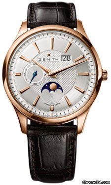 Zenith Elite Captain Moonphase Rose Gold