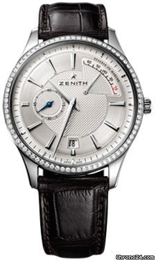 Zenith Elite Captain Power Reserve Stainless Steel