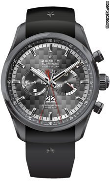 Zenith El Primero Rattrapante Black Steel