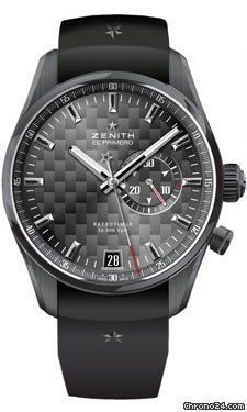 Zenith El Primero Retrotimer Black Steel