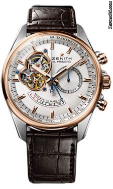 Zenith El Primero Chronomaster Open Steel and Rose Gold