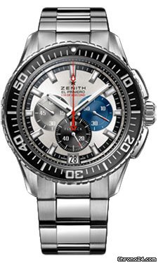Zenith El Primero Stratos Flyback Striking 10th Stainless Steel