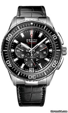 Zenith El Primero Stratos Flyback Stainless Steel