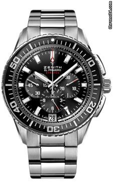 Zenith El Primero Stratos Flyback Stainless Steel