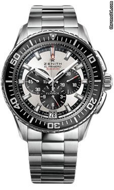 Zenith El Primero Stratos Flyback Stainless Steel