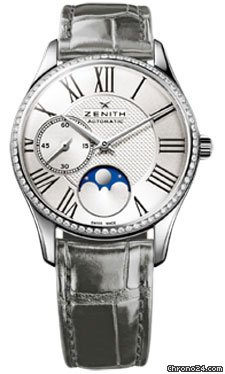 Zenith Elite Lady Ultra Thin Moonphase Stainless Steel