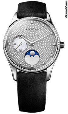 Zenith Elite Lady Ultra Thin Moonphase White Gold