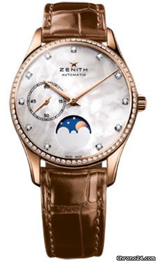Zenith Elite Lady Ultra Thin Moonphase Rose Gold
