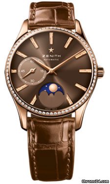 Zenith Elite Lady Ultra Thin Moonphase Rose Gold