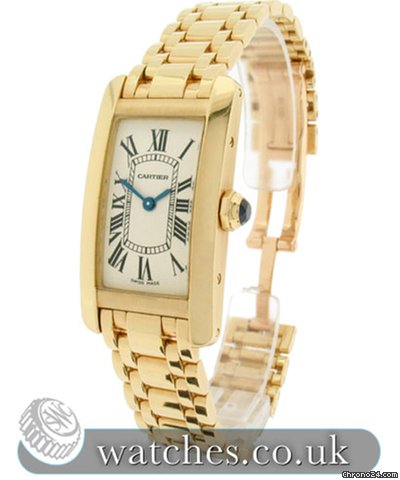 Cartier Ladies Tank Americaine Small Model