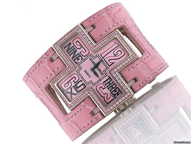 Roger Dubuis Damen "FOLLOW ME" 750/- Weissgold Handaufzug