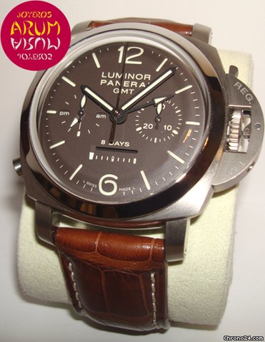 Panerai Luminor 1950 8 Days Monopulsante GMT