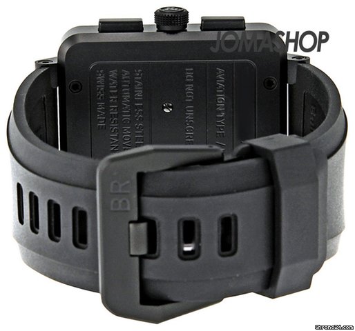 replica Bell & Ross Aviation Black Dial Chronograph Automatic 46MM Mens Watch BR01-94-CB WATCHES 1 