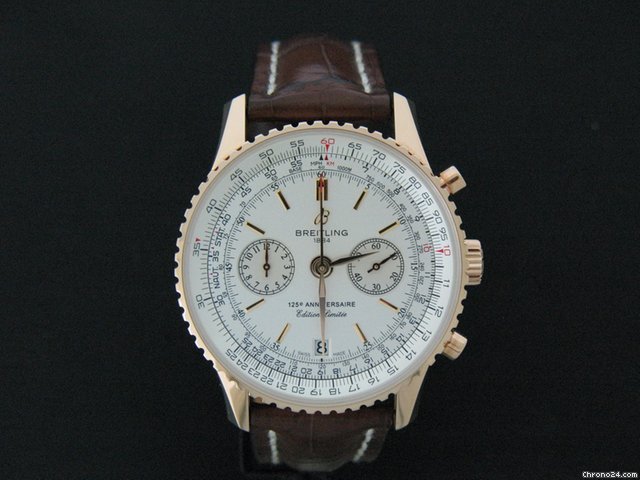 replica Breitling Navitimer 125th Anniversary Limited Edition Chronograph WATCHES 1 