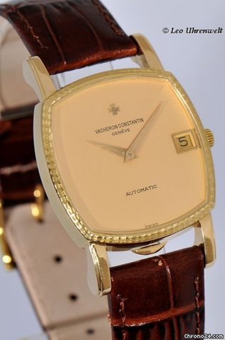 replica Vacheron Constantin HERRENUHR AUTOMATIC MIT DATUM 18K GOLD WATCHES 1 