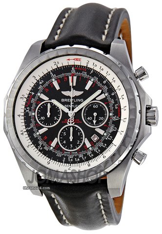 Breitling Bentley Motors T Black Dial Chronograph Mens Watch A2536313-B954BKLD