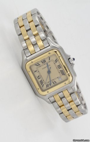 Cartier Panthere Medium Stahl Gold