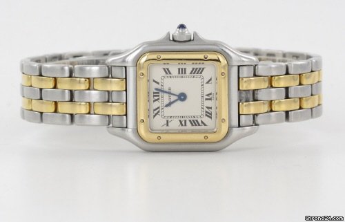 Cartier Panthere Damenuhr Stahl Gold