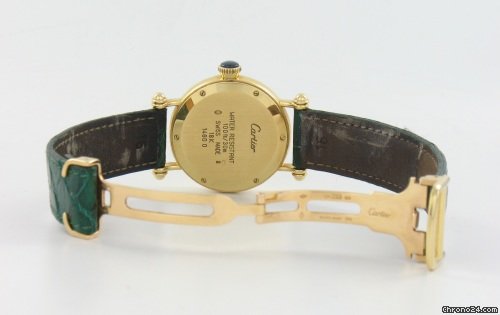 replica Cartier 18k Gelbgold Damenuhr WATCHES 1 