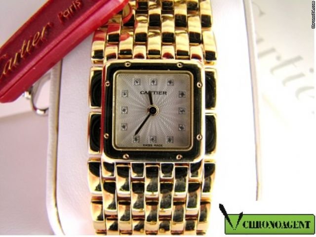 replica Cartier Panthere Oro Giallo E Diamanti Ref.wg3007t7 WATCHES 1 