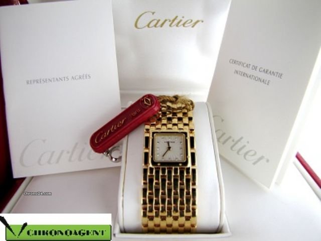 Cartier Panthere Oro Giallo E Diamanti Ref.wg3007t7
