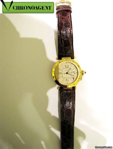 replica Cartier Pasha Plongeur Oro Gialo 18kt WATCHES 1 