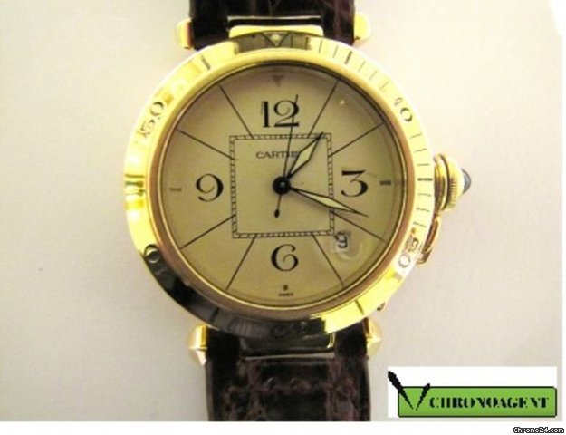 Cartier Pasha Plongeur Oro Gialo 18kt