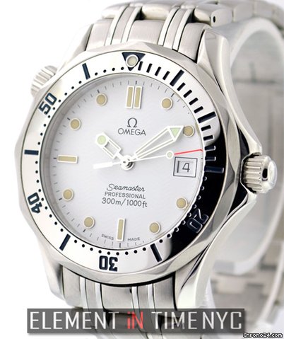 Omega Seamaster 300M Stainless Steel White Dial