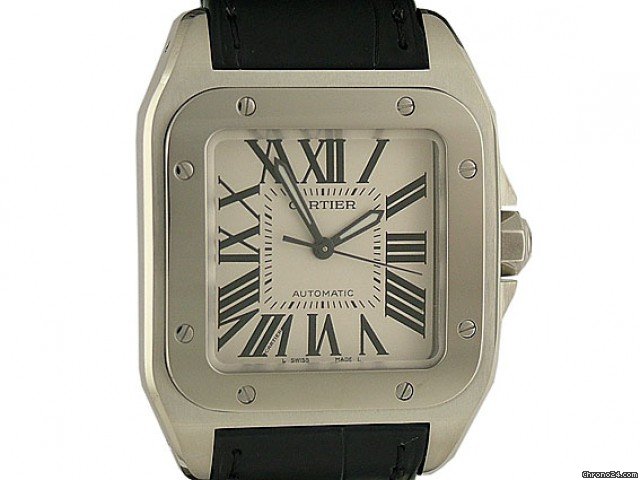Cartier Santos 100 MM medium Modell 43x43mm