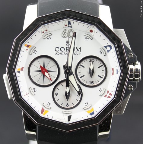 Corum Admirals cup rubber strap
