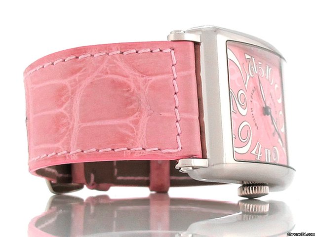 Franck Muller Damen "LONG ISLAND" 750/- Weissgold Automatik WATCHES 2