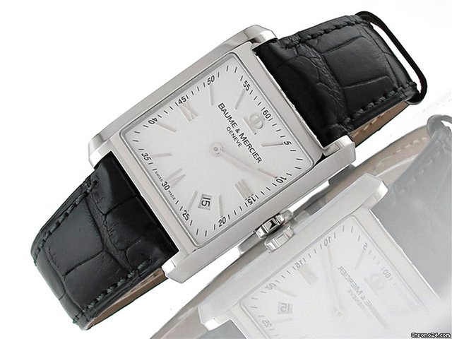 Baume & Mercier Herren "HAMPTON" Edelstahl Quarz