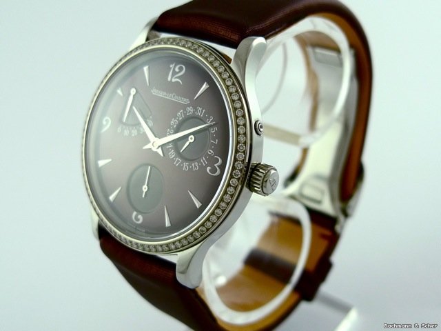 Jaeger-LeCoultre Master Reserve de Marche, Diamond Bezel with 0,54ct. WATCHES 2
